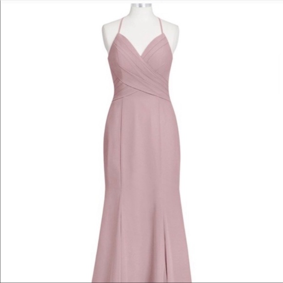 Azazie Vintage Mauve Bridesmaid Dress - Picture 6 of 8